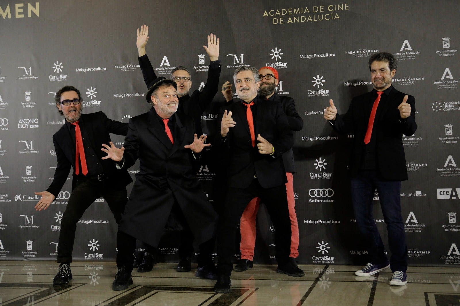 El actor Antonio Banderas recibe el Premio Carmen de Honor en el Teatro Cervantes de su tierra