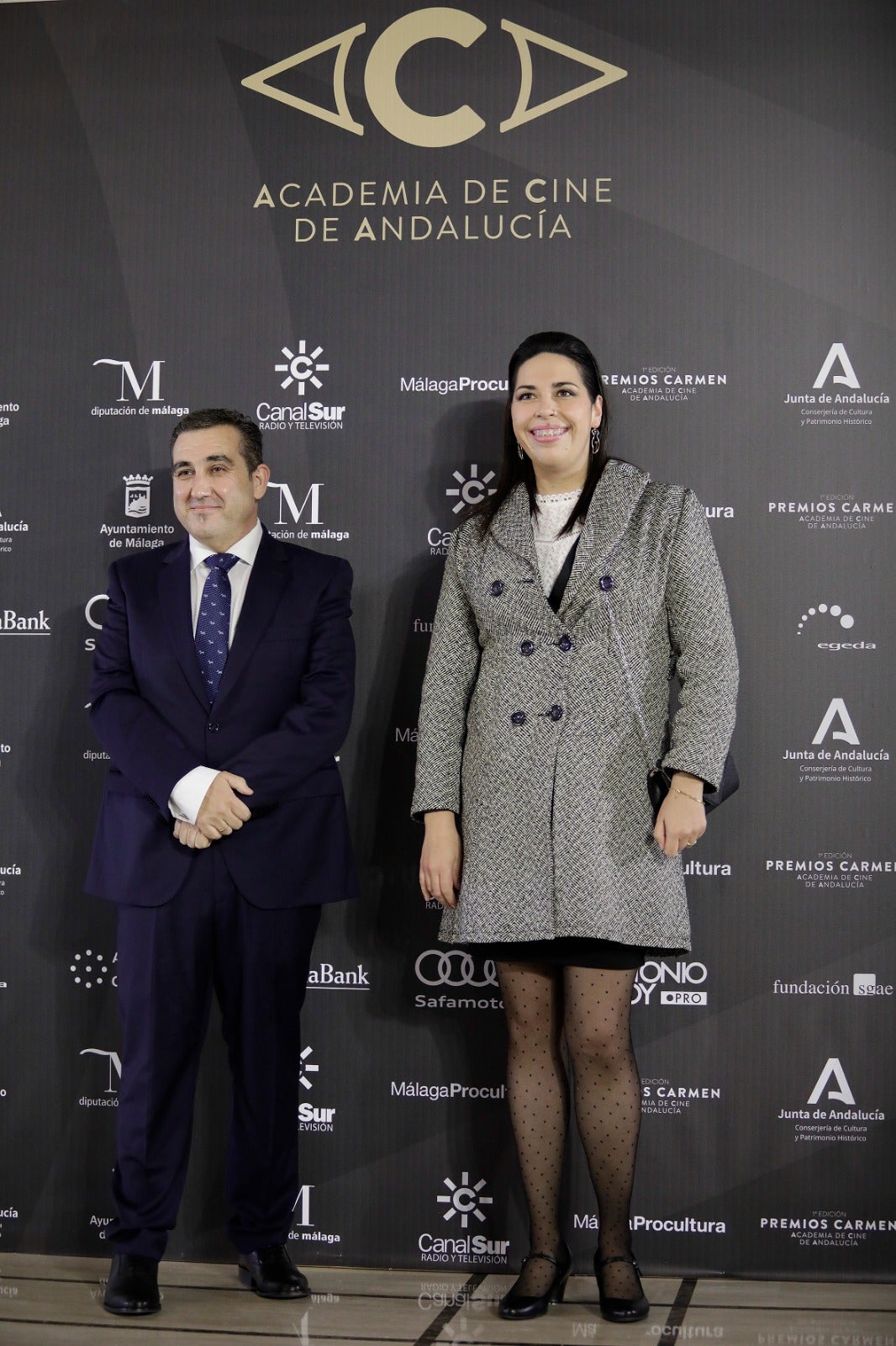 El actor Antonio Banderas recibe el Premio Carmen de Honor en el Teatro Cervantes de su tierra