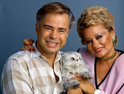 Los auténticos Jim Bakker y Tammy Faye.