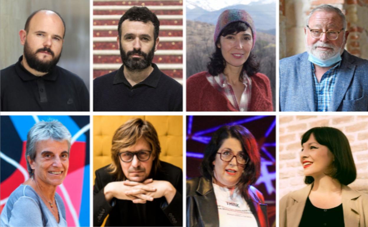 Niño de Elche, Rodrigo Sorogoyen, Edurne Portela, Fernando Savater, Anna Freixas, Nacho Vegas, Pedrita Parker y Alondra Bentley. 