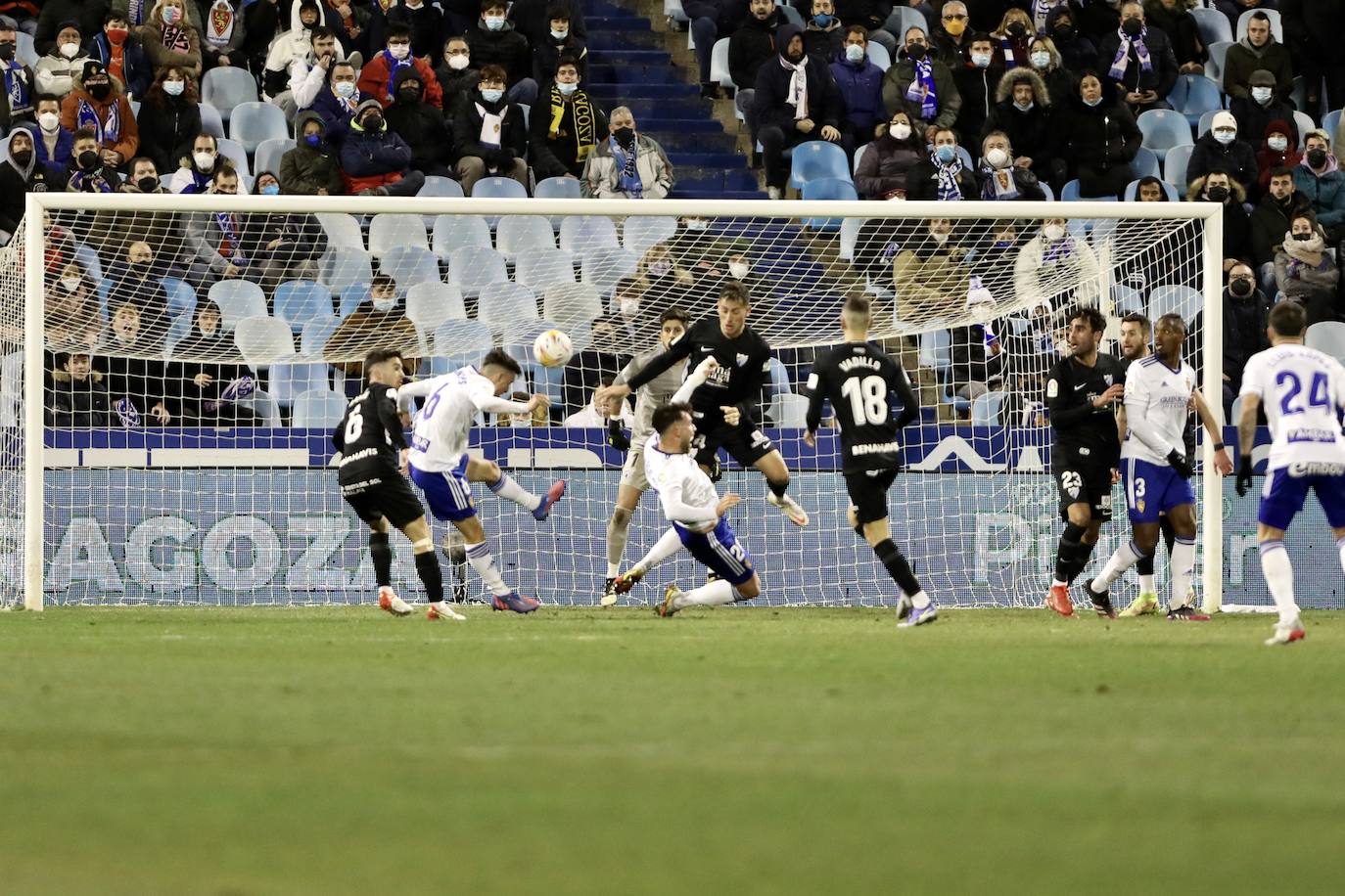 Fotos: El Zaragoza-Málaga, en imágenes