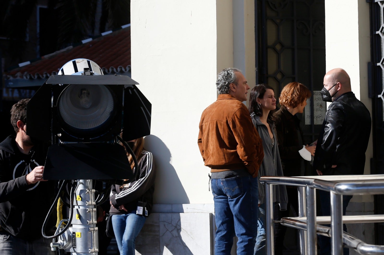 José Coronado es la gran sorpresa en el arranque en el set del argumento que escribe el malagueño Javier Castillo