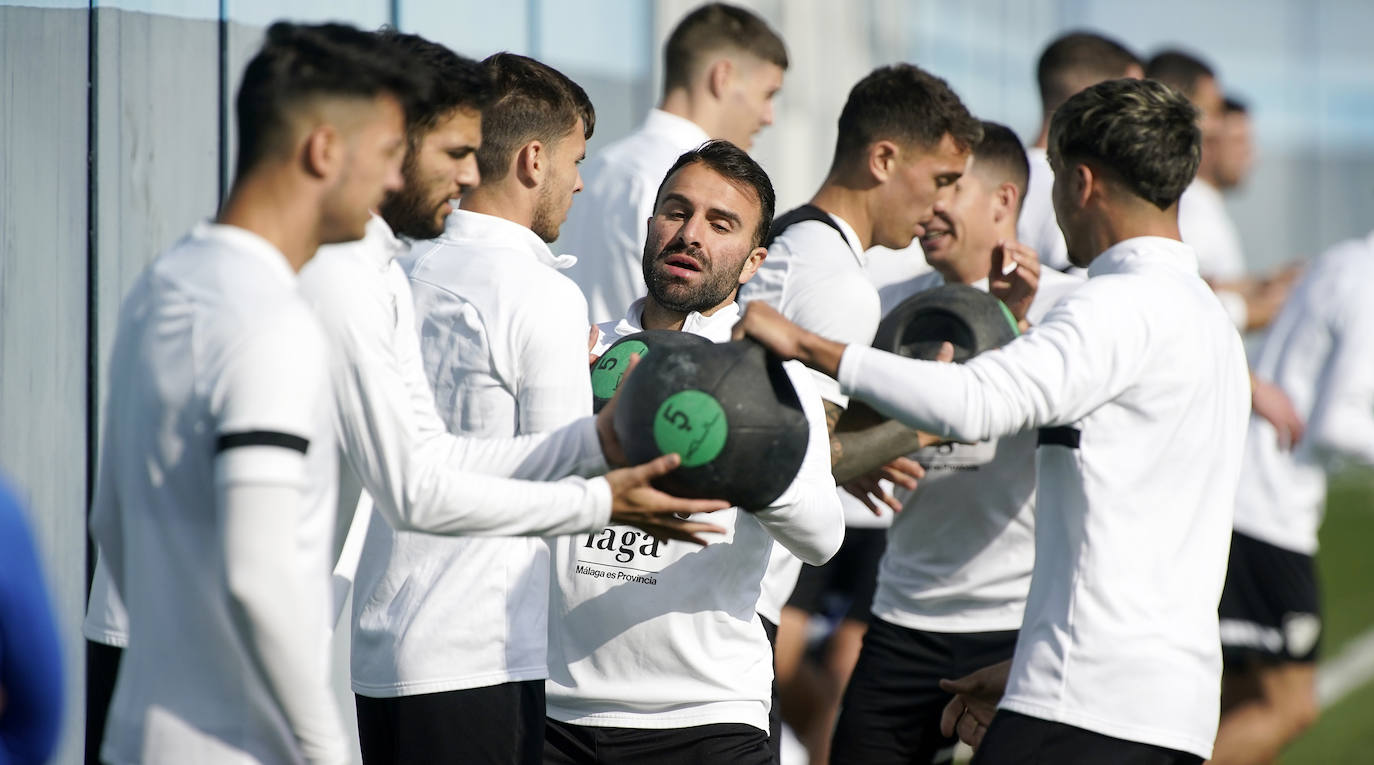 Fotos: El entrenamiento del Málaga, en imágenes