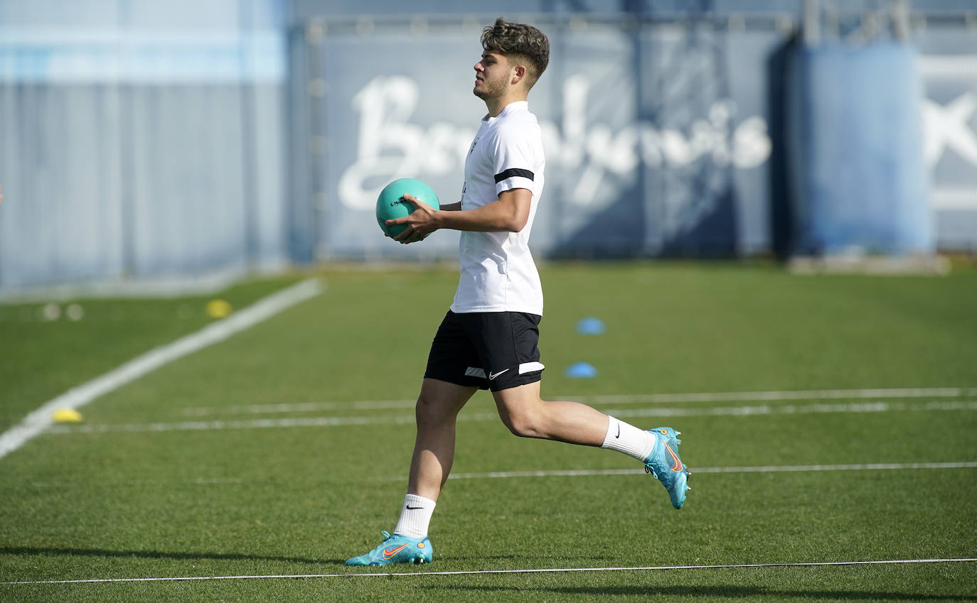 Fotos: El entrenamiento del Málaga, en imágenes