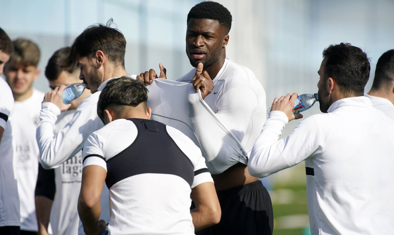 Fotos: El entrenamiento del Málaga, en imágenes