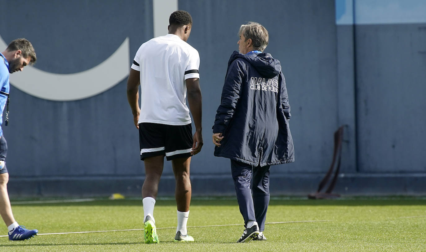 Fotos: El entrenamiento del Málaga, en imágenes