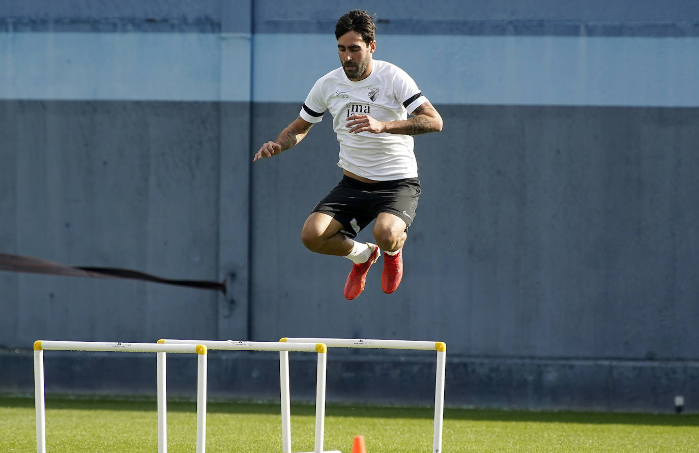 Fotos: El entrenamiento del Málaga, en imágenes