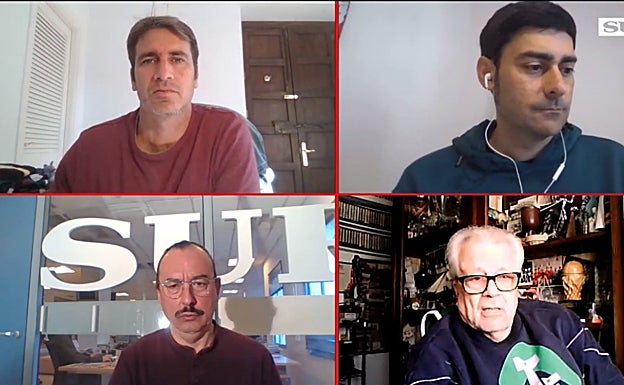 La tertulia de la redacción de SUR analiza la crisis del Unicaja y el fichaje de Ibon Navarro como nuevo técnico