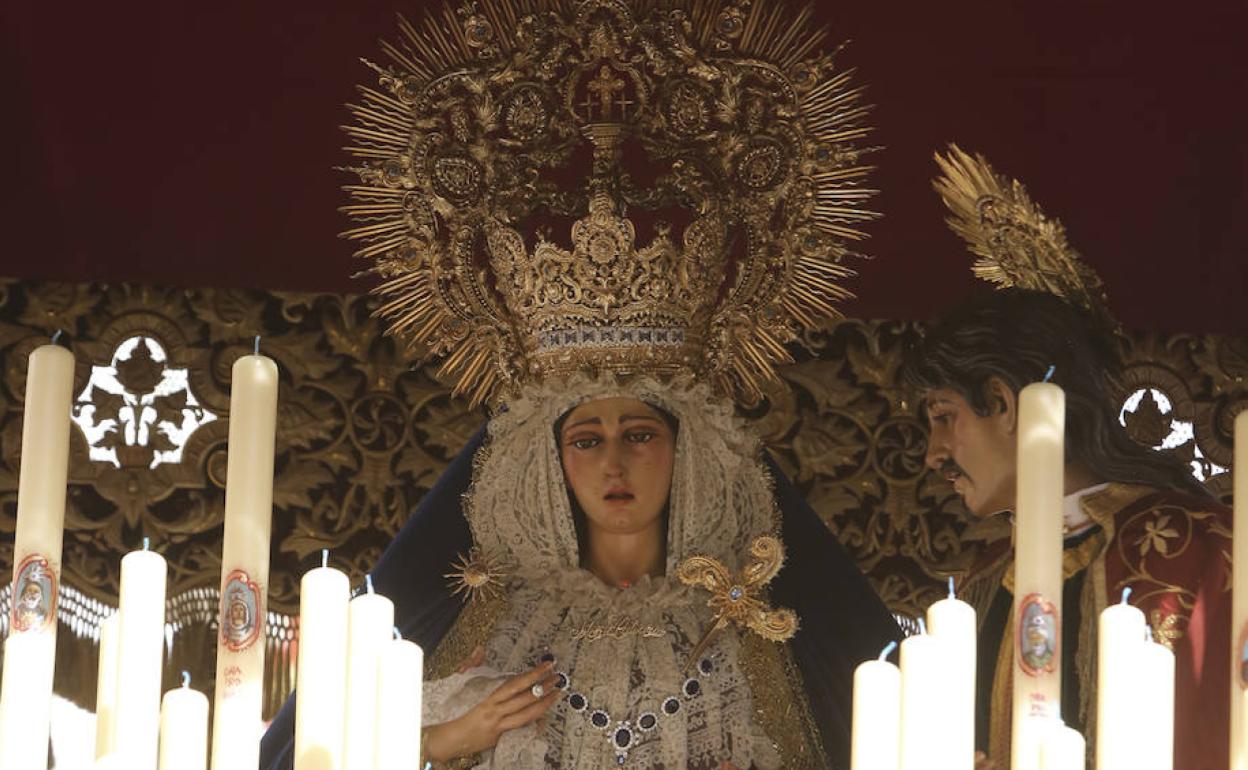 La Hermandad del Monte Calvario celebrará un septenario en honor a su Virgen. 