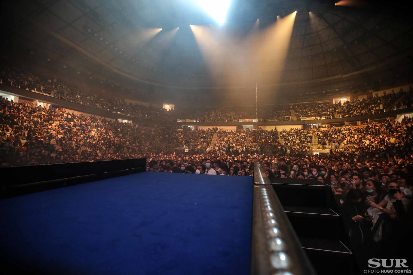 El Palacio de Deportes acogió el primer concierto de la gira de 'El Madrileño'. 