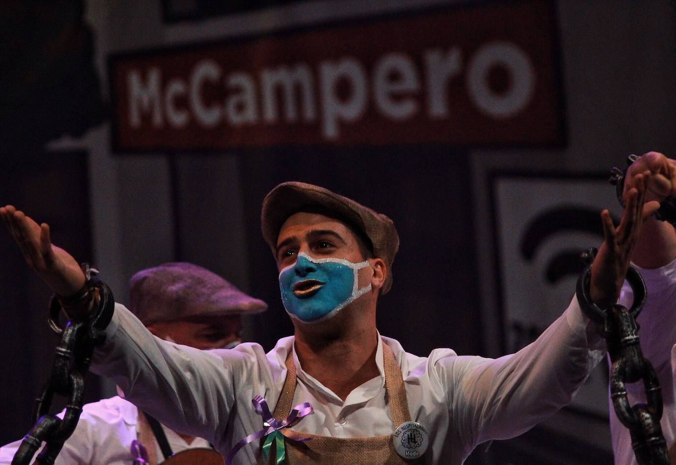 Grupos de la segunda semifinal del COAC Málaga en el Teatro Cervantes