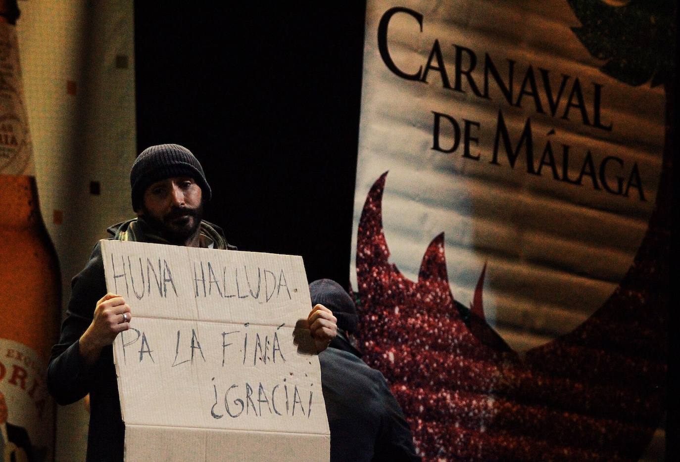 Grupos de la segunda semifinal del COAC Málaga en el Teatro Cervantes