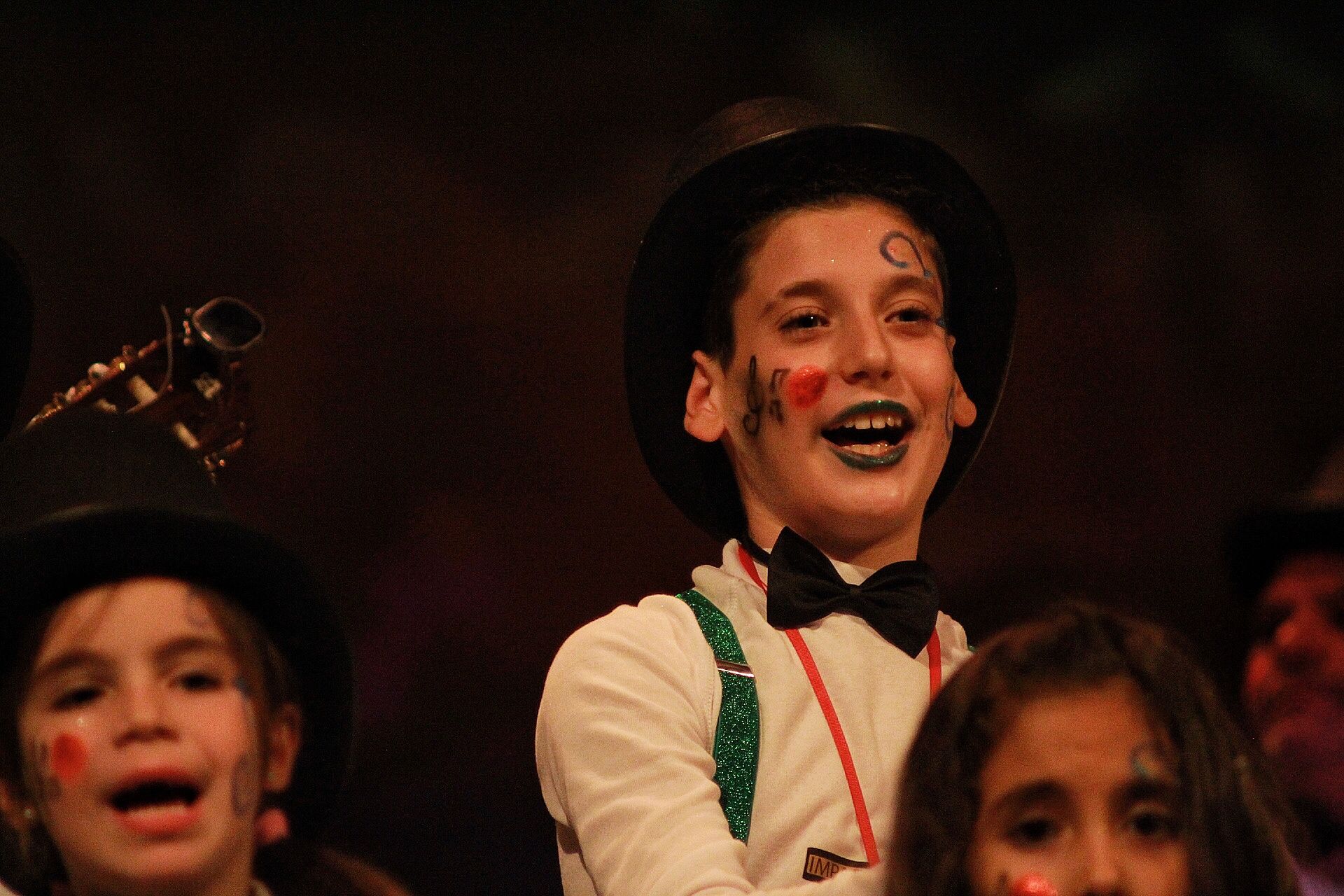 Grupos de la primera semifinal del COAC Málaga en el Teatro Cervantes