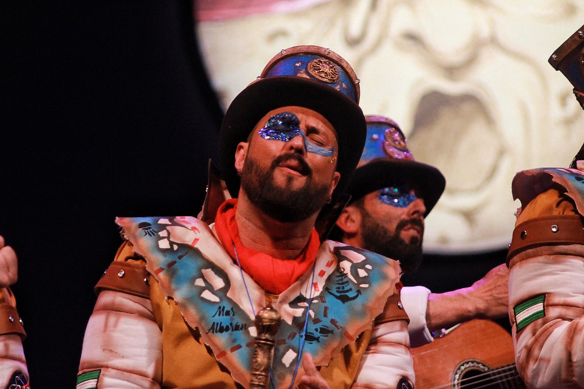 Grupos de la primera semifinal del COAC Málaga en el Teatro Cervantes