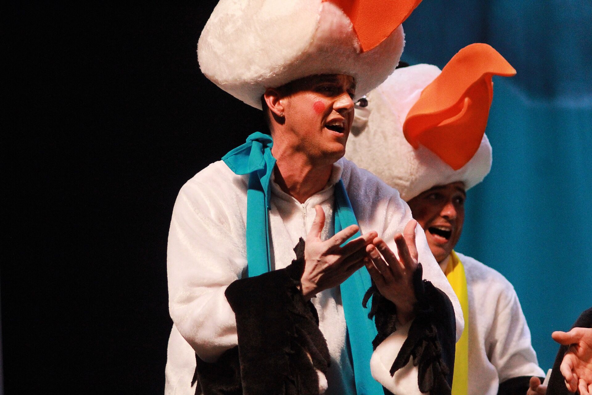 Grupos de la primera semifinal del COAC Málaga en el Teatro Cervantes