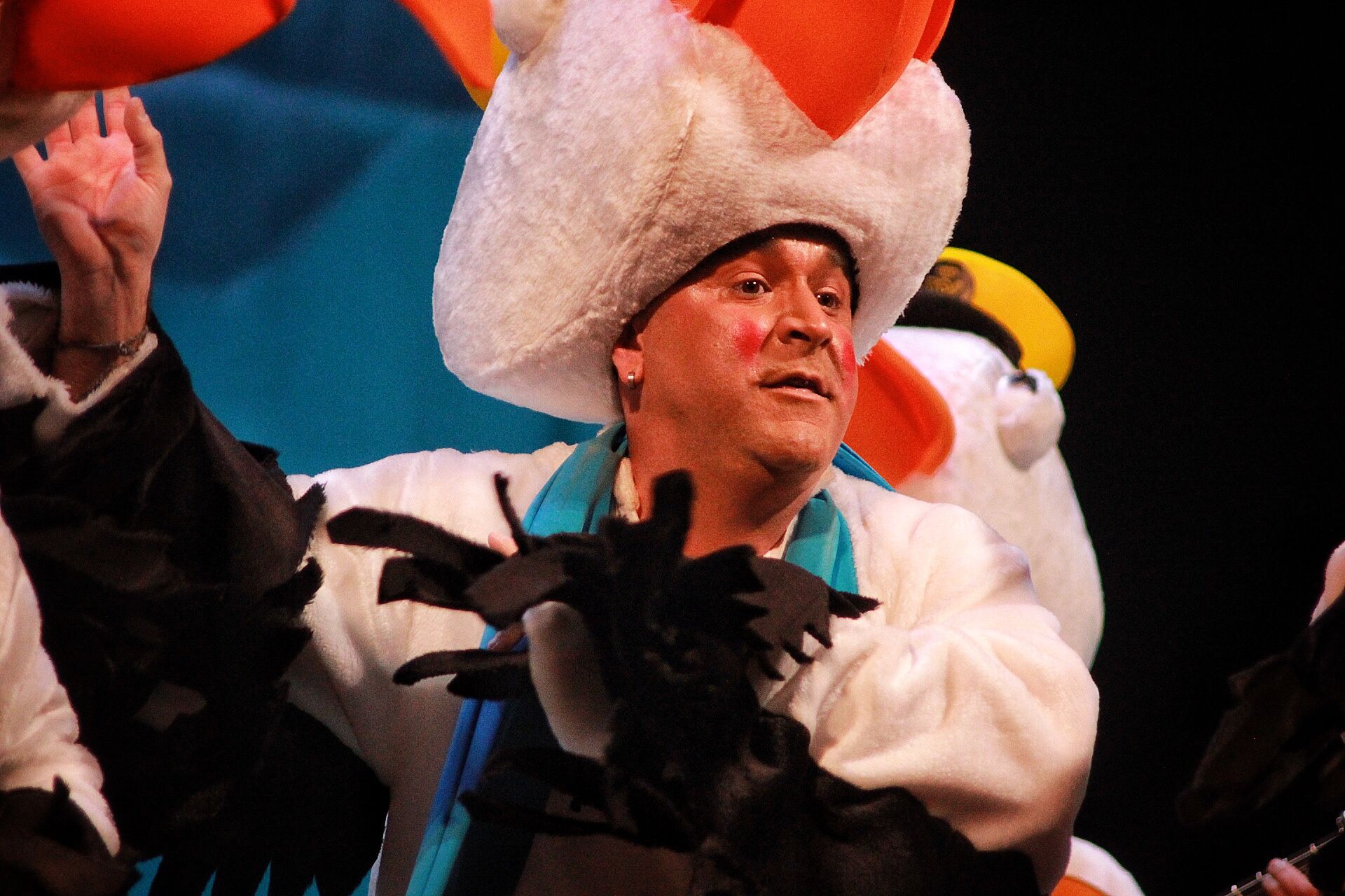 Grupos de la primera semifinal del COAC Málaga en el Teatro Cervantes