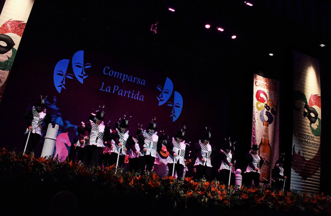 Tercera semifinal del COAC Málaga en el Teatro Cervantes