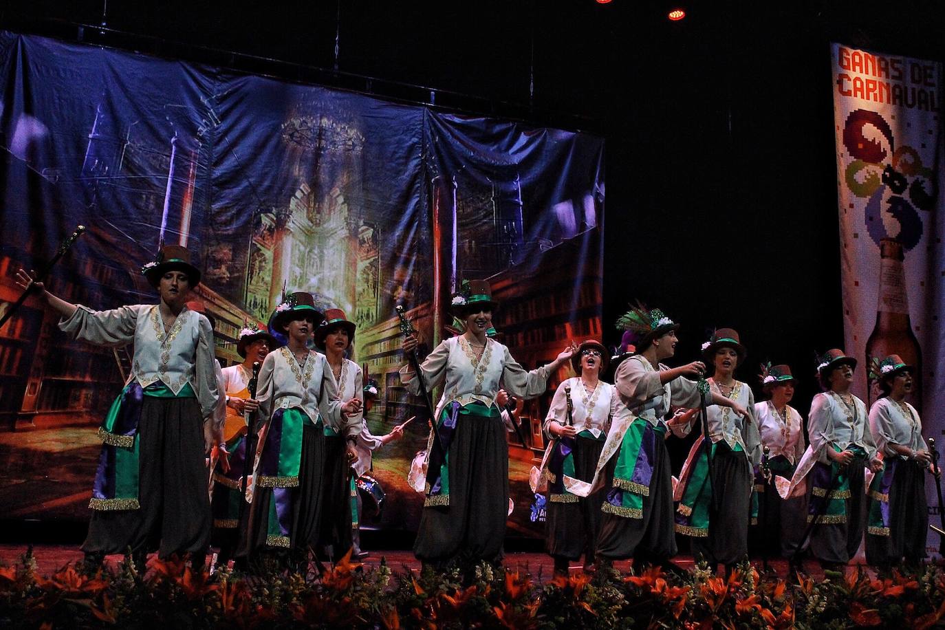 Última semifinal del COAC Málaga en el Teatro Cervantes