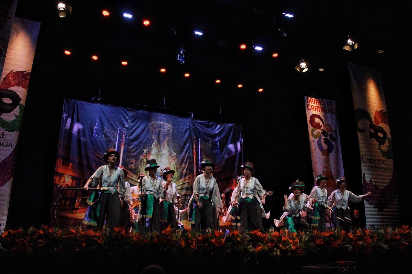 Última semifinal del COAC Málaga en el Teatro Cervantes