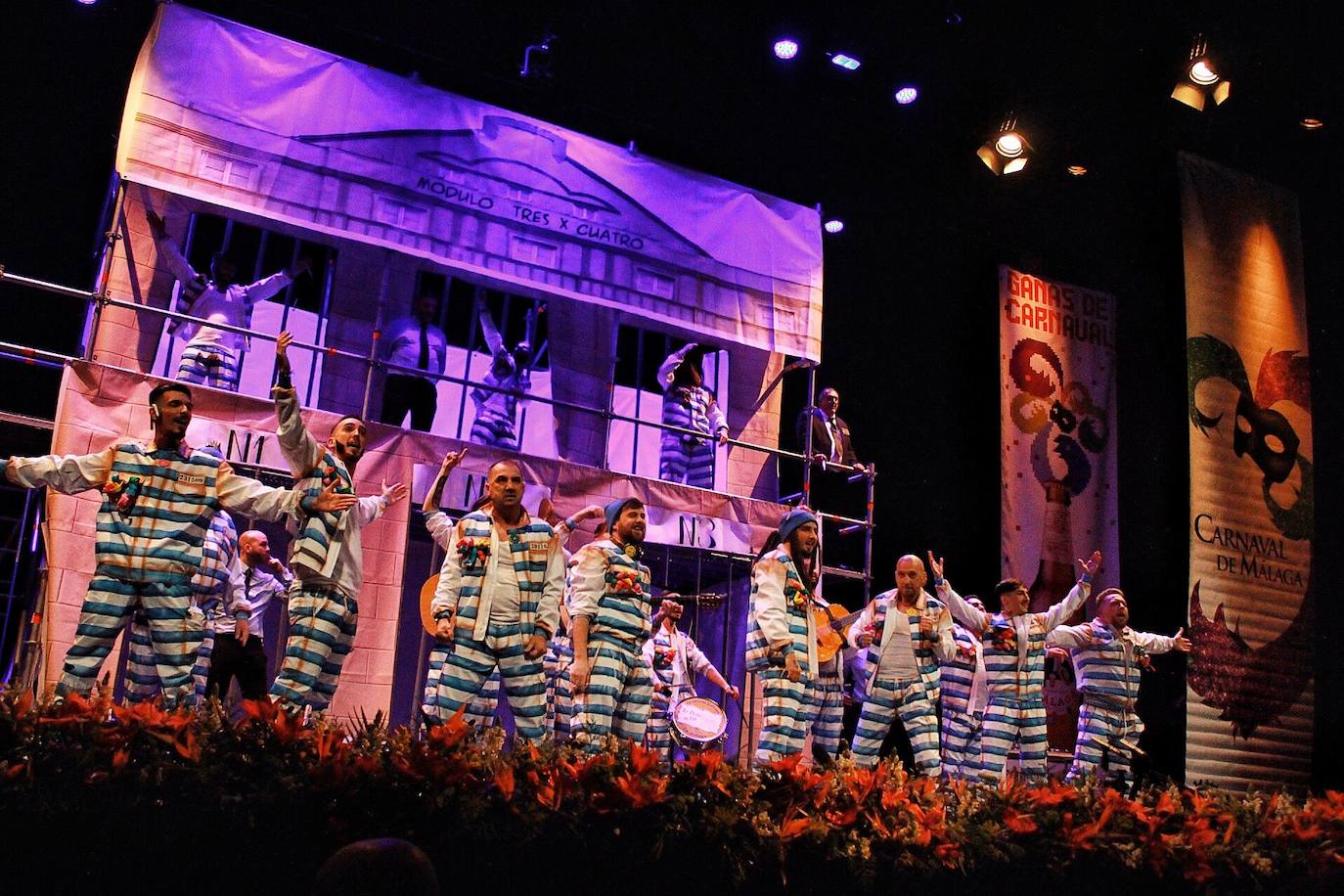 Última semifinal del COAC Málaga en el Teatro Cervantes