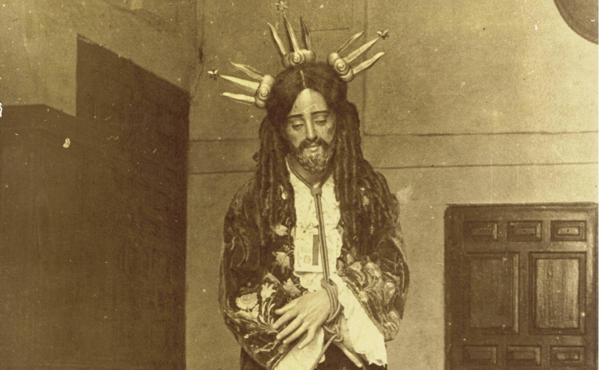Antiguo Jesús del Rescate, talla anónima malagueña. 