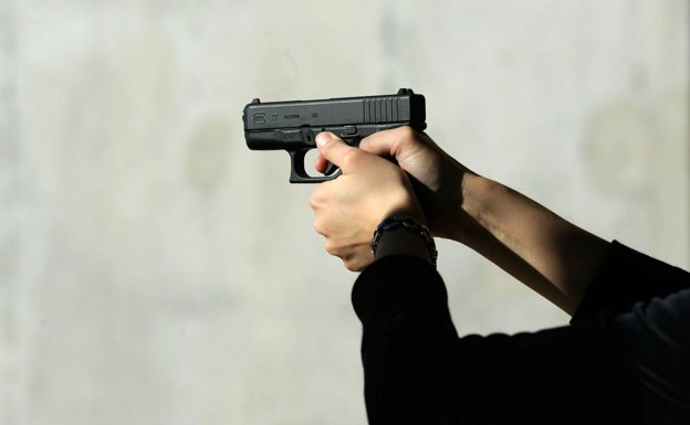 Una pistola Glock. 