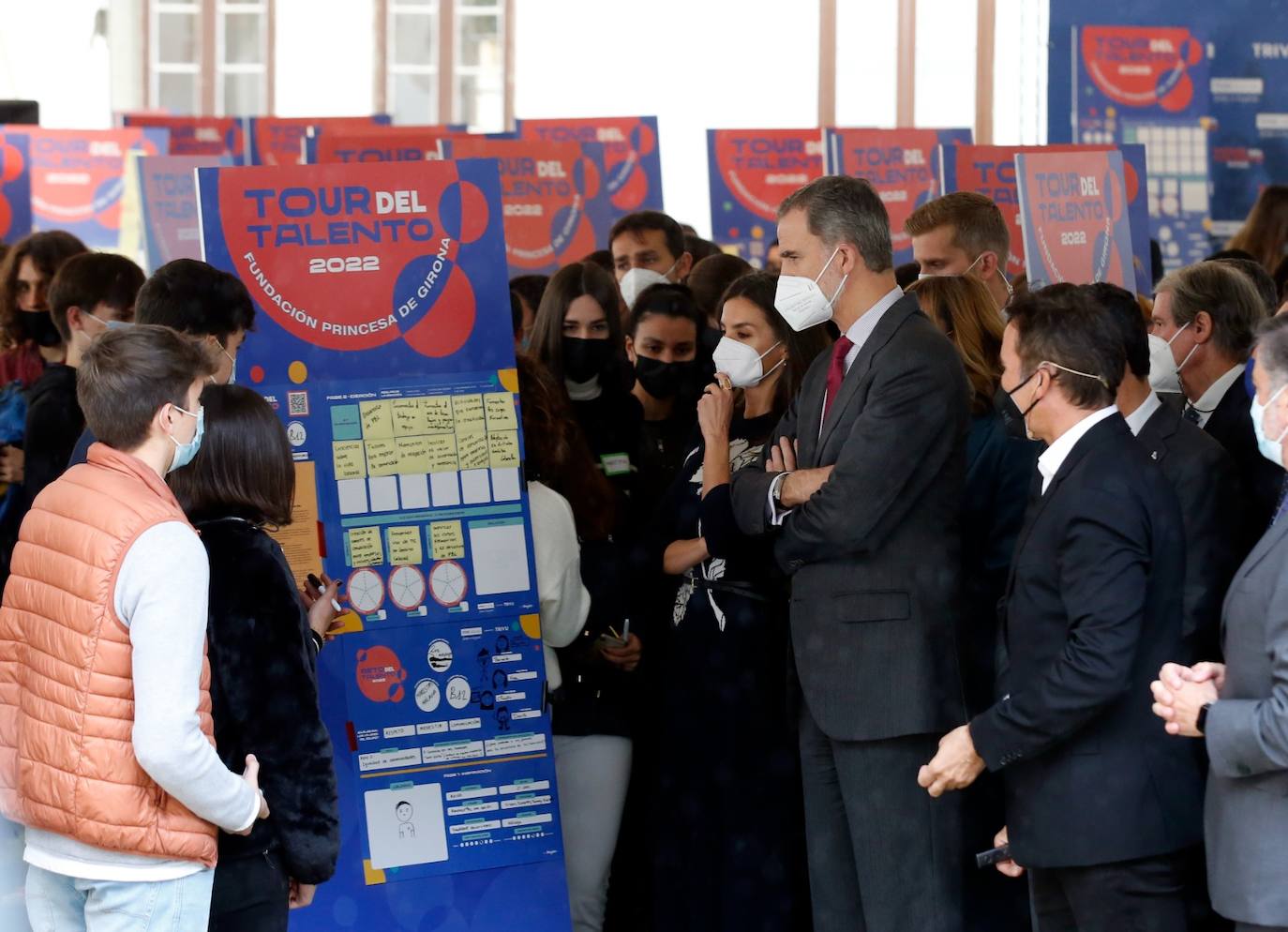 Don Felipe y doña Letizia estrenan el ambicioso proyecto sobre emprendimiento juvenil que ha escogido Málaga como primera para de su gira nacional