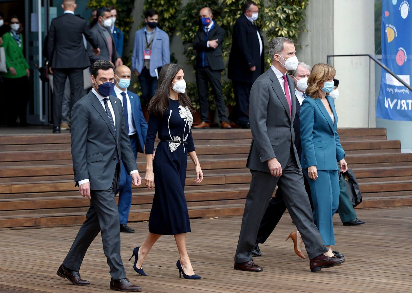 Don Felipe y doña Letizia estrenan el ambicioso proyecto sobre emprendimiento juvenil que ha escogido Málaga como primera para de su gira nacional