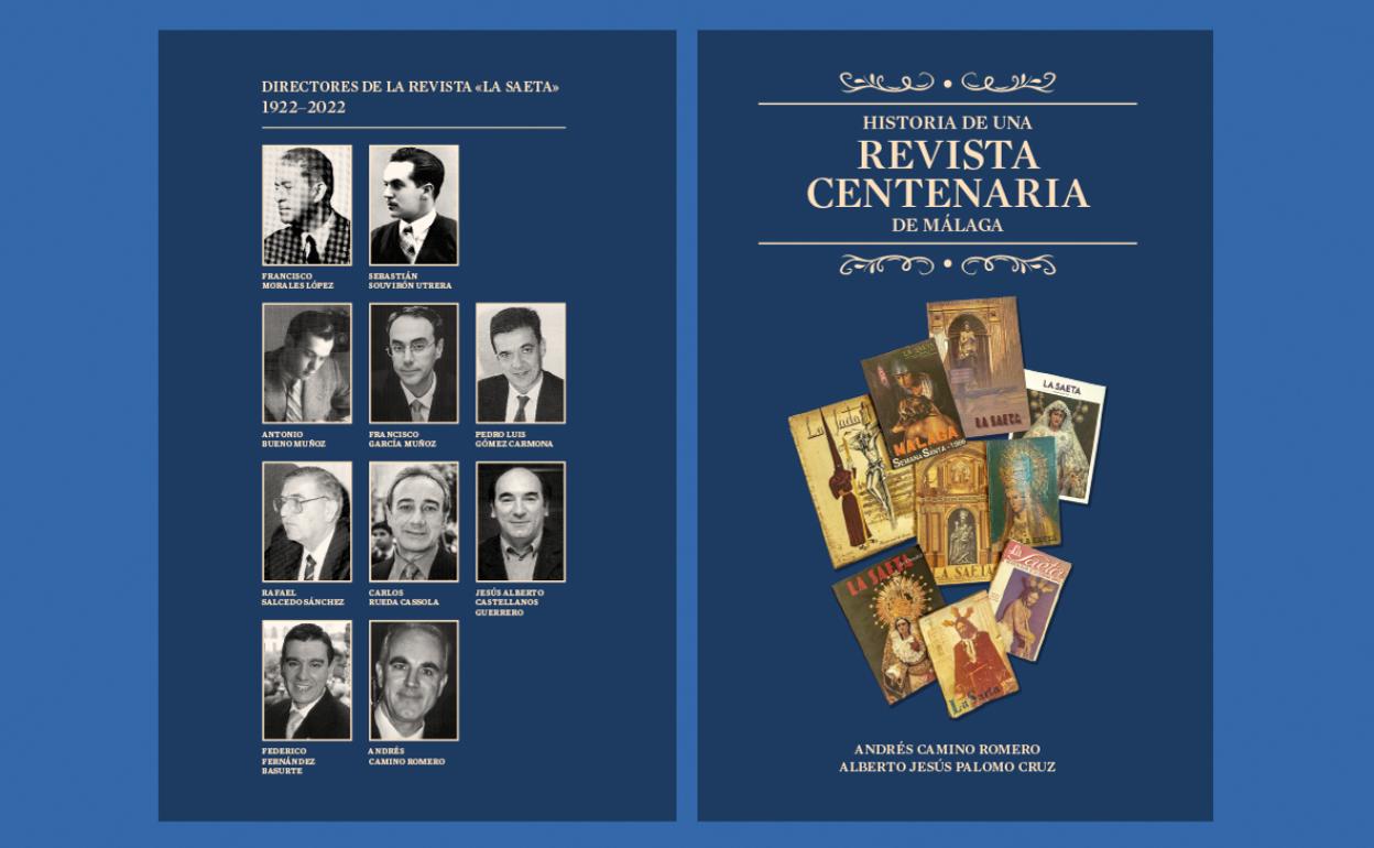 Portada y contraportada del libro. 