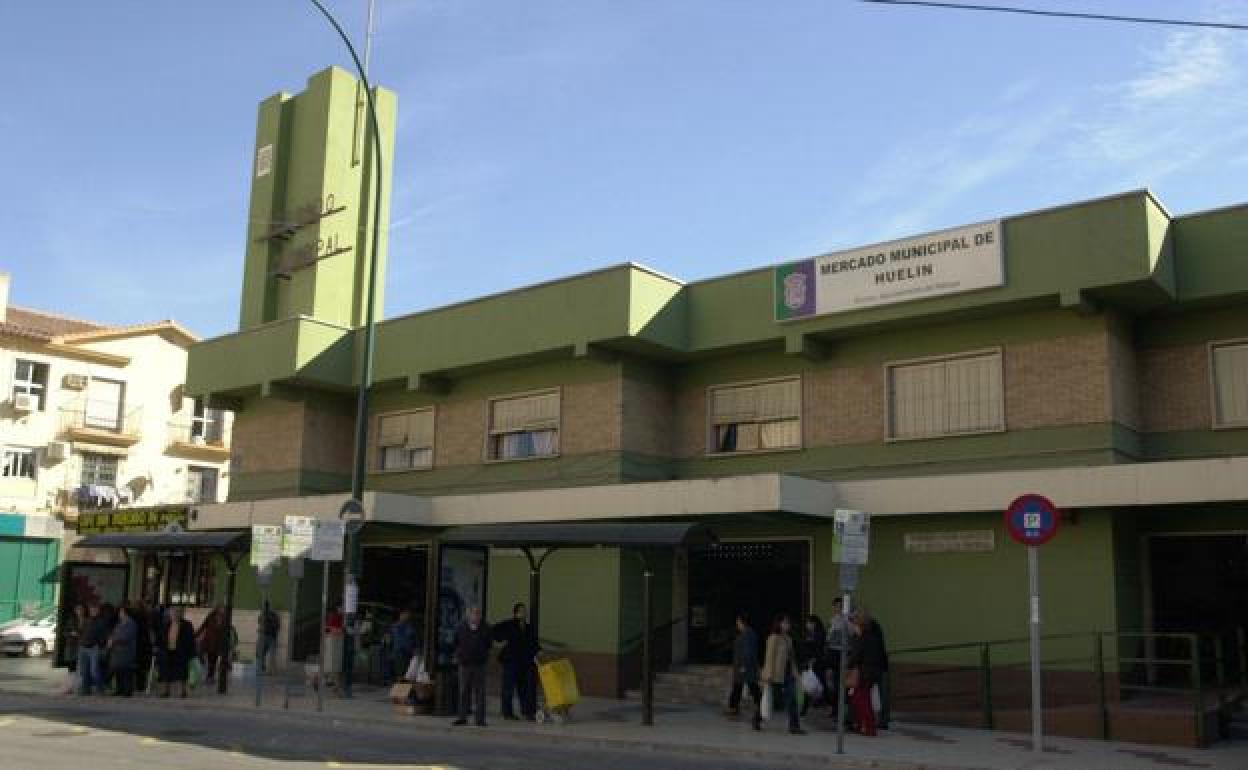 Imagen de archivo del mercado municipal de Huelin. 