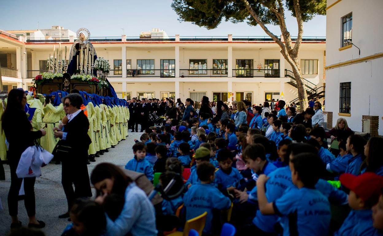 La Virgen del Buen Camino recorrerá la feligresía de la Purísima este Sábado de Pasión. 