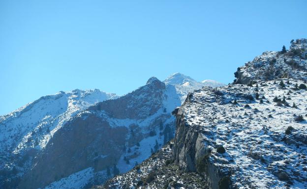 Cumbres más elevadas de la Sierra de las Nieves.