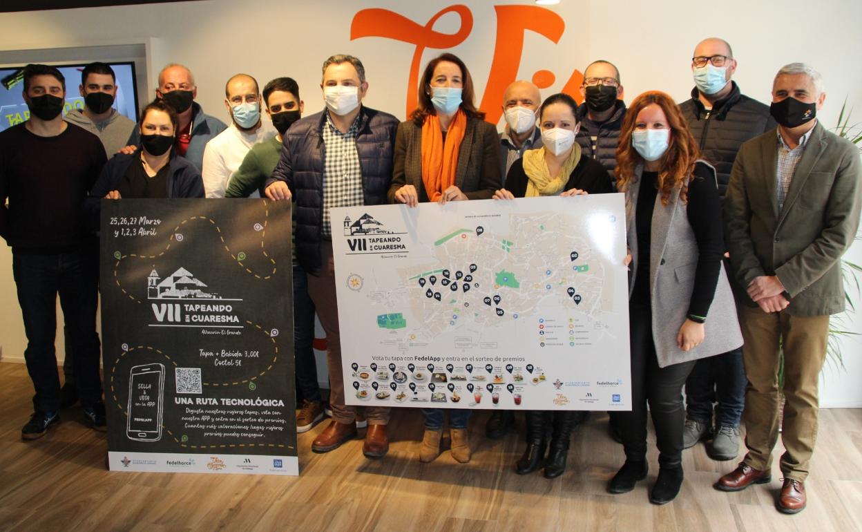 Presentación de la ruta gastronómica.