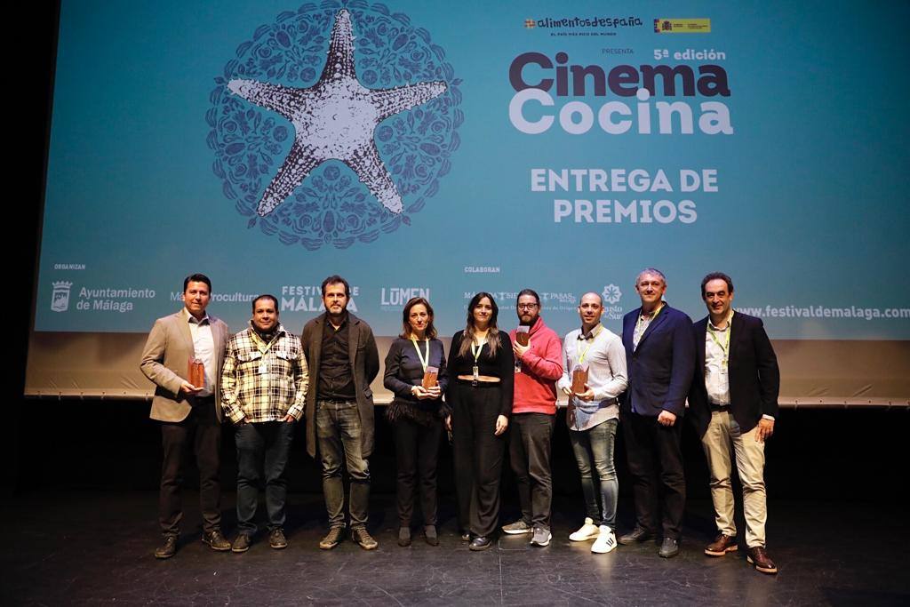 Entrega de premios de Cinema Cocina