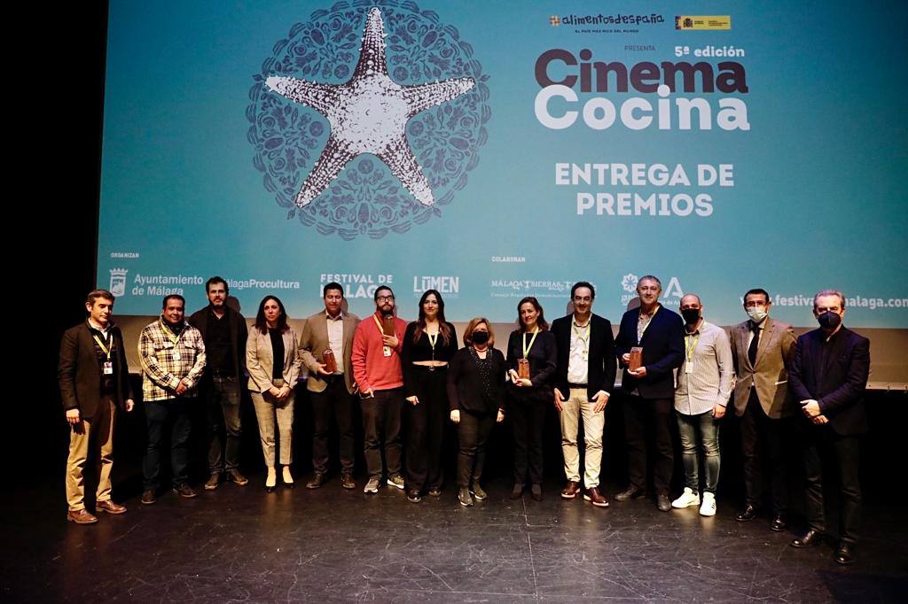 Entrega de premios de Cinema Cocina