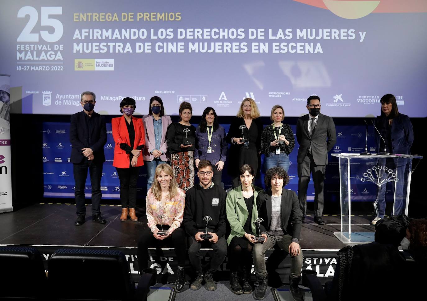 Gala Premios Afirmando los Derechos de las mujeres, en el marco del Festival de Málaga