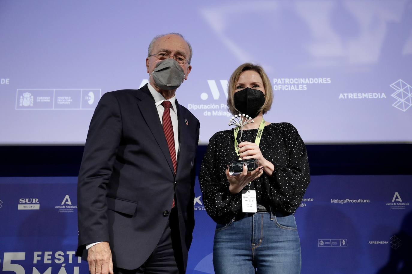 Gala Premios Afirmando los Derechos de las mujeres, en el marco del Festival de Málaga