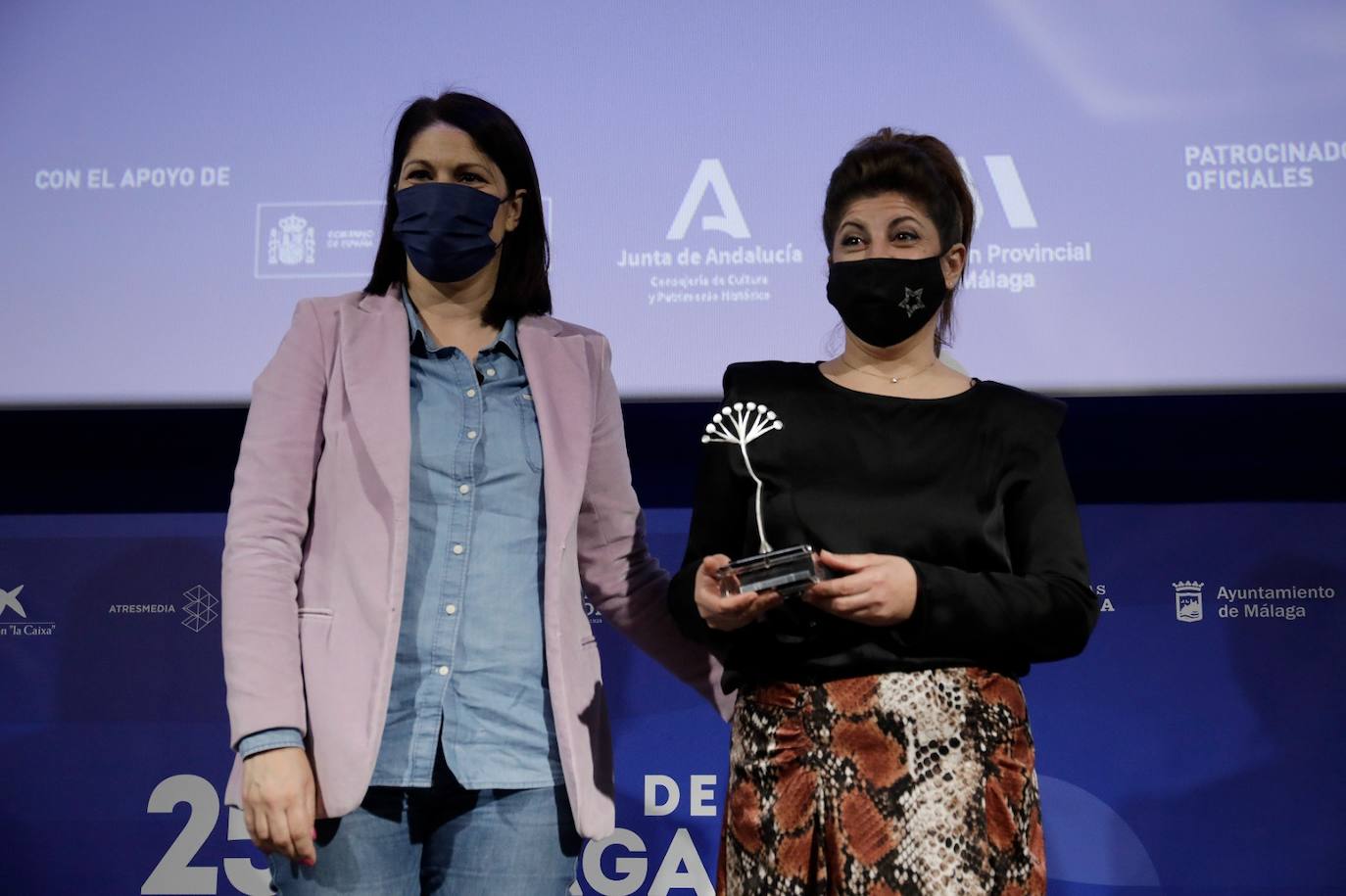 Gala Premios Afirmando los Derechos de las mujeres, en el marco del Festival de Málaga