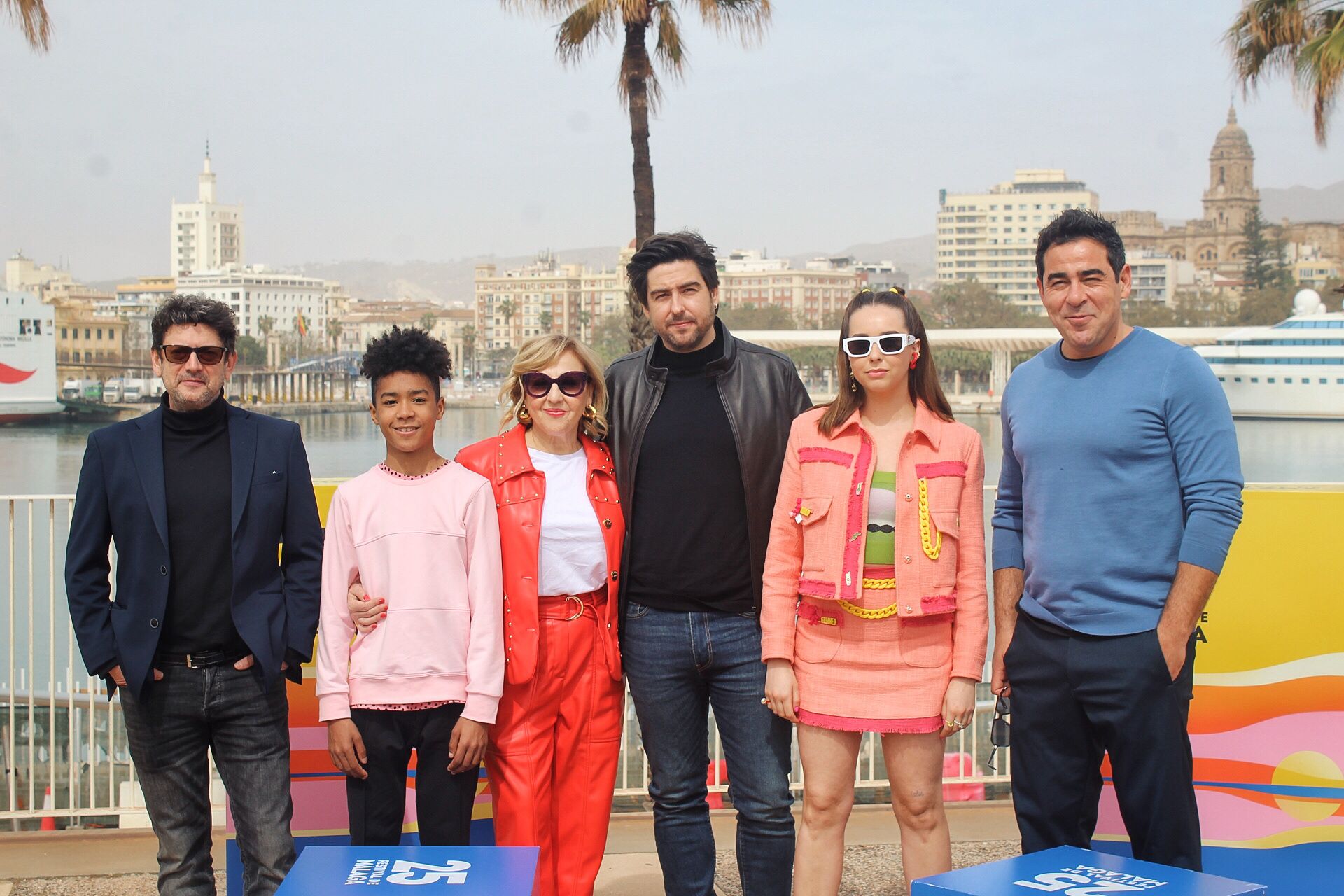 Photocall de la película 'Llenos de gracia', que clausura el Festival.