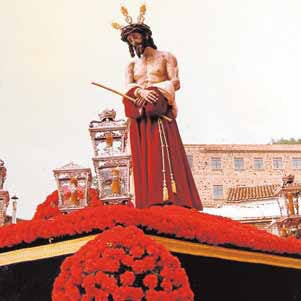 1984. Primera salida del Cristo de la Humildad. 