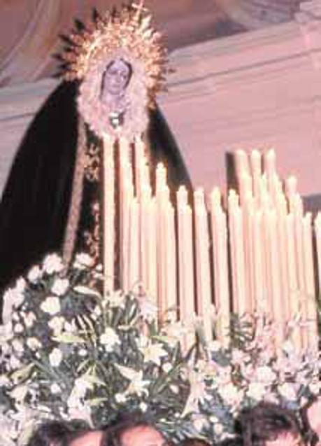 Imagen - Procesión del Viernes de Dolores. Archivo de la Cofradía