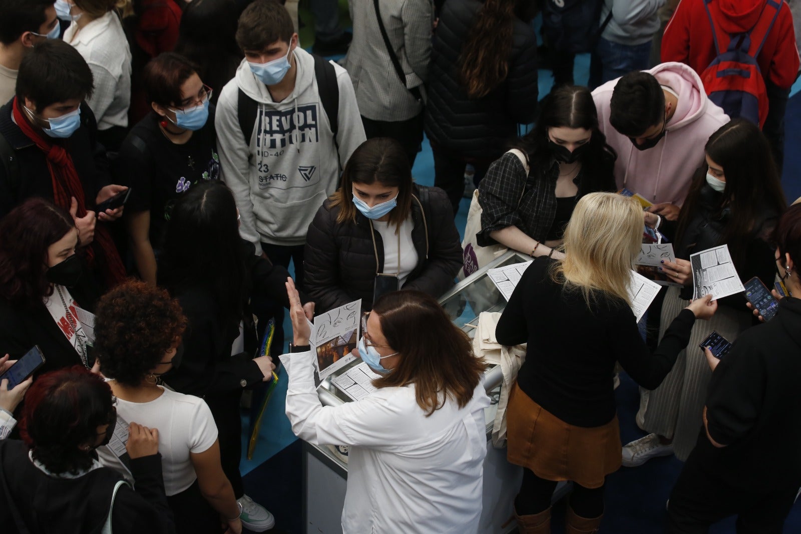 Las jornadas de puertas abiertas recuperan el formato presencial después de dos años sin poder recibir a los estudiantes preuniversitarios