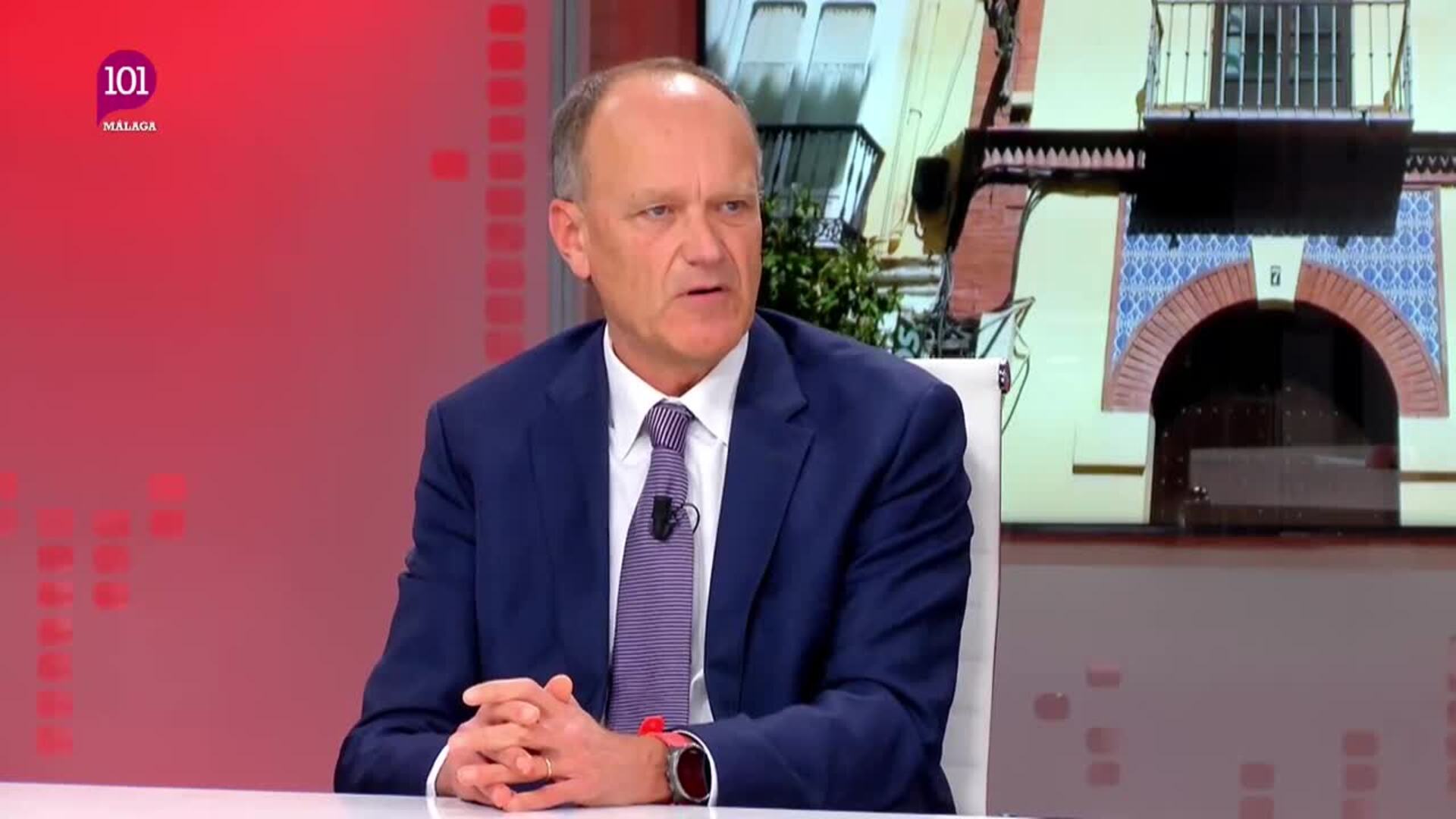 José Luque, presidente de la Asociación de Empresarios Hoteleros de la Costa del Sol (Aehcos), en el programa 'La Alameda'