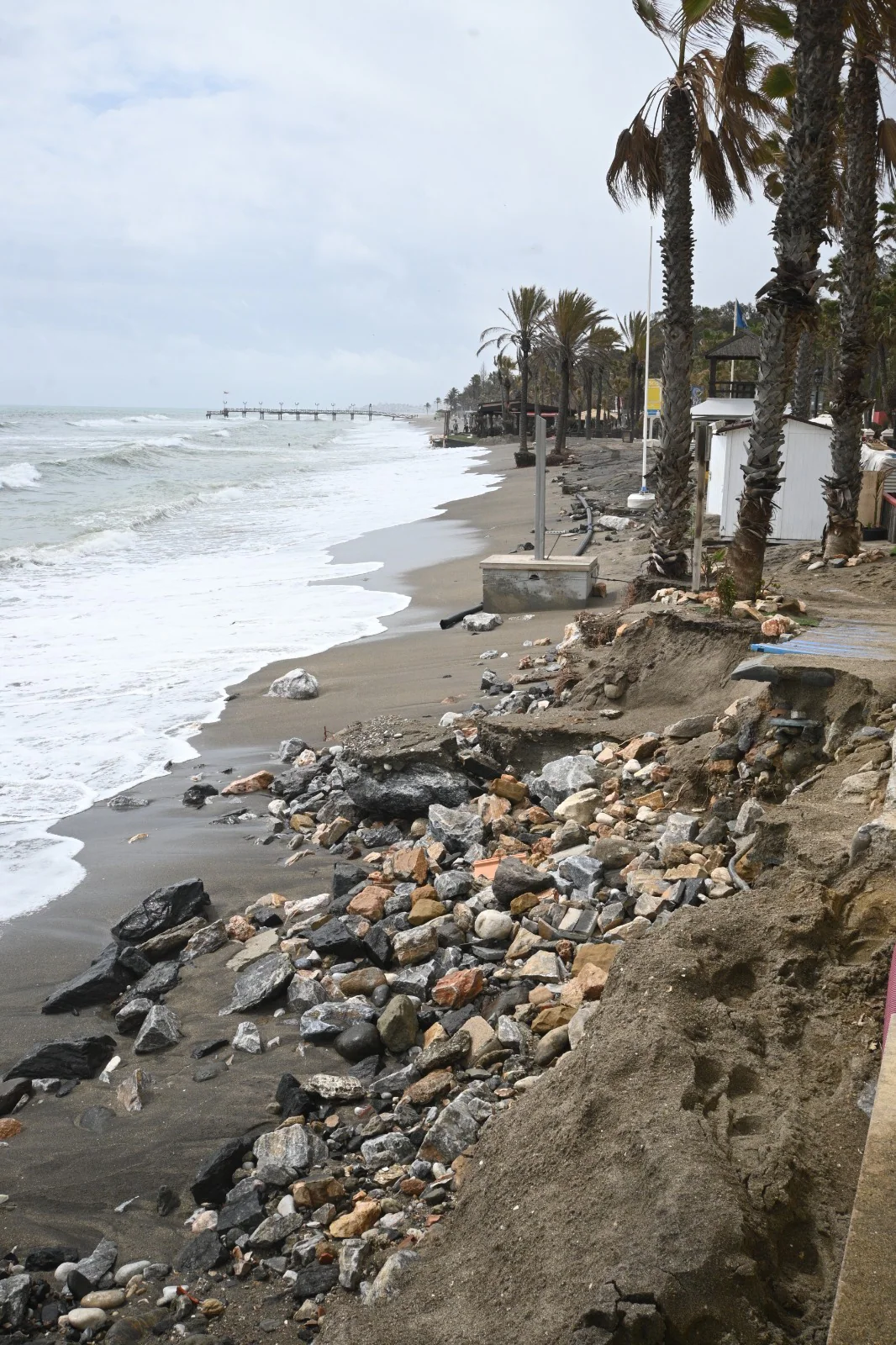 El estado de las playas de Marbella