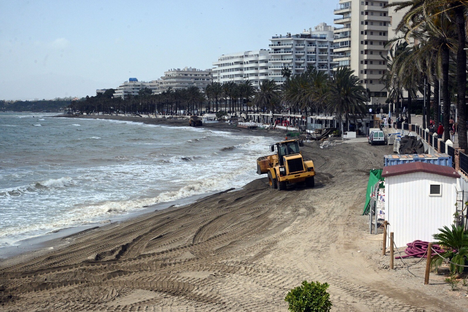 El estado de las playas de Marbella