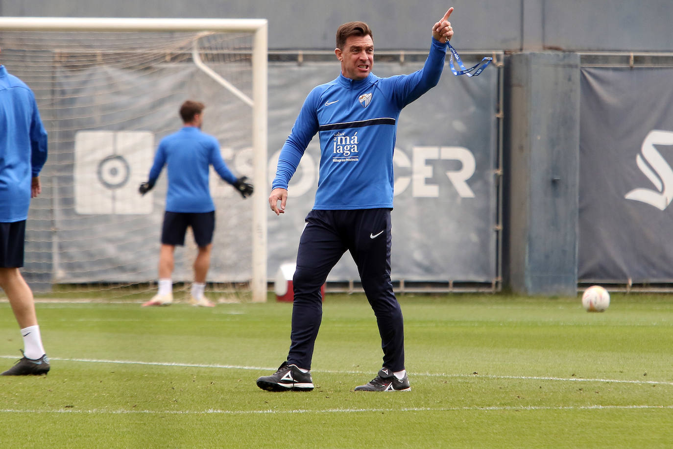 Dirige su primera sesión de entrenamiento con el equipo blanquiazul en busca de un revulsivo que pueda dejar atrás la mala racha de resultados