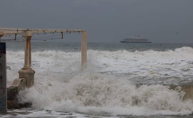 Galería. Imágenes de los destrozos en playas. 