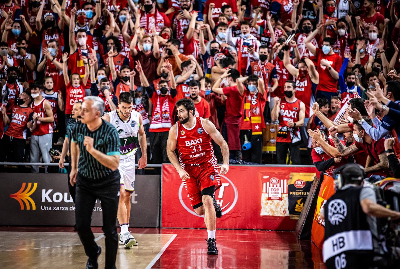 Fotos: El Manresa-Unicaja, en imágenes