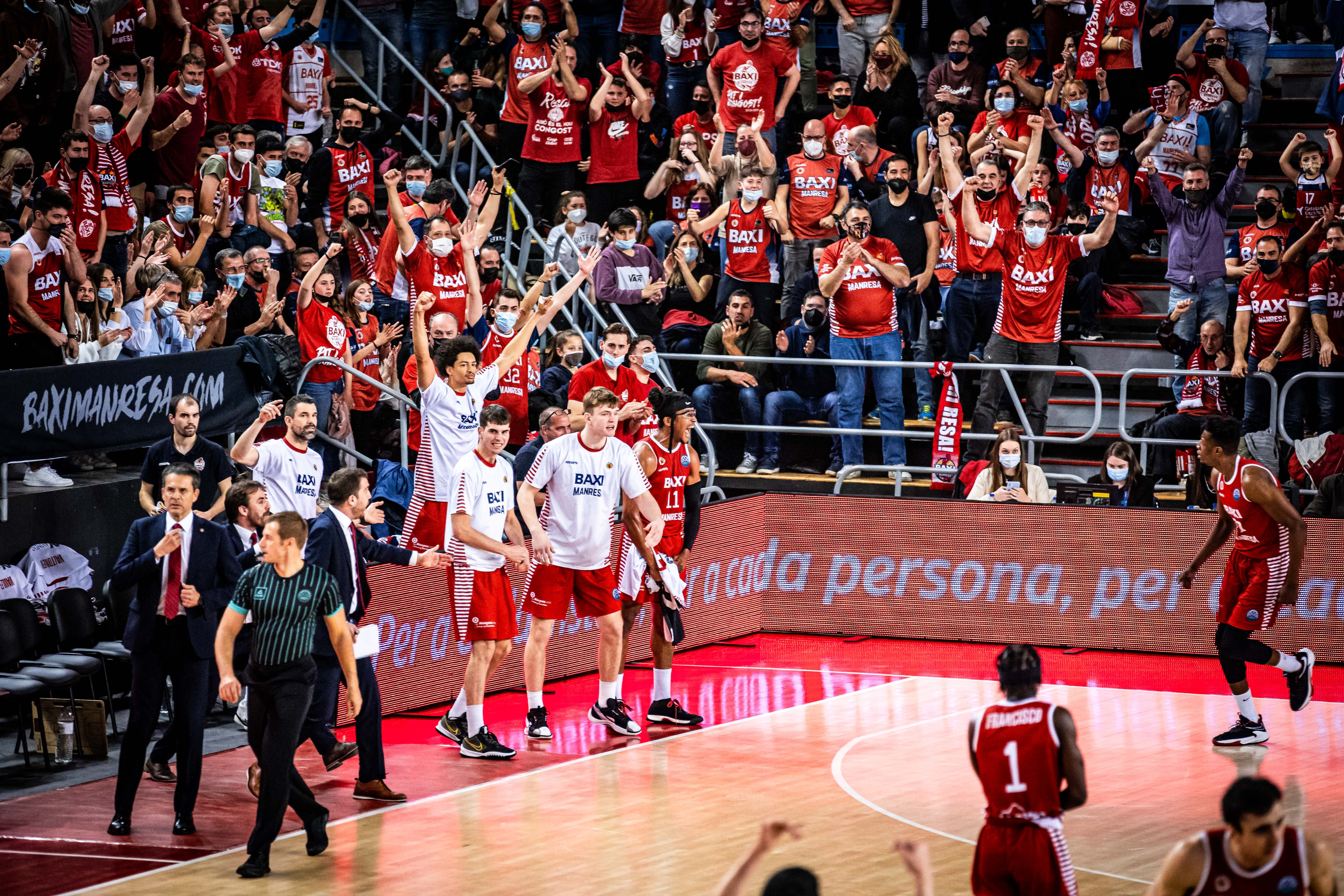 Fotos: El Manresa-Unicaja, en imágenes