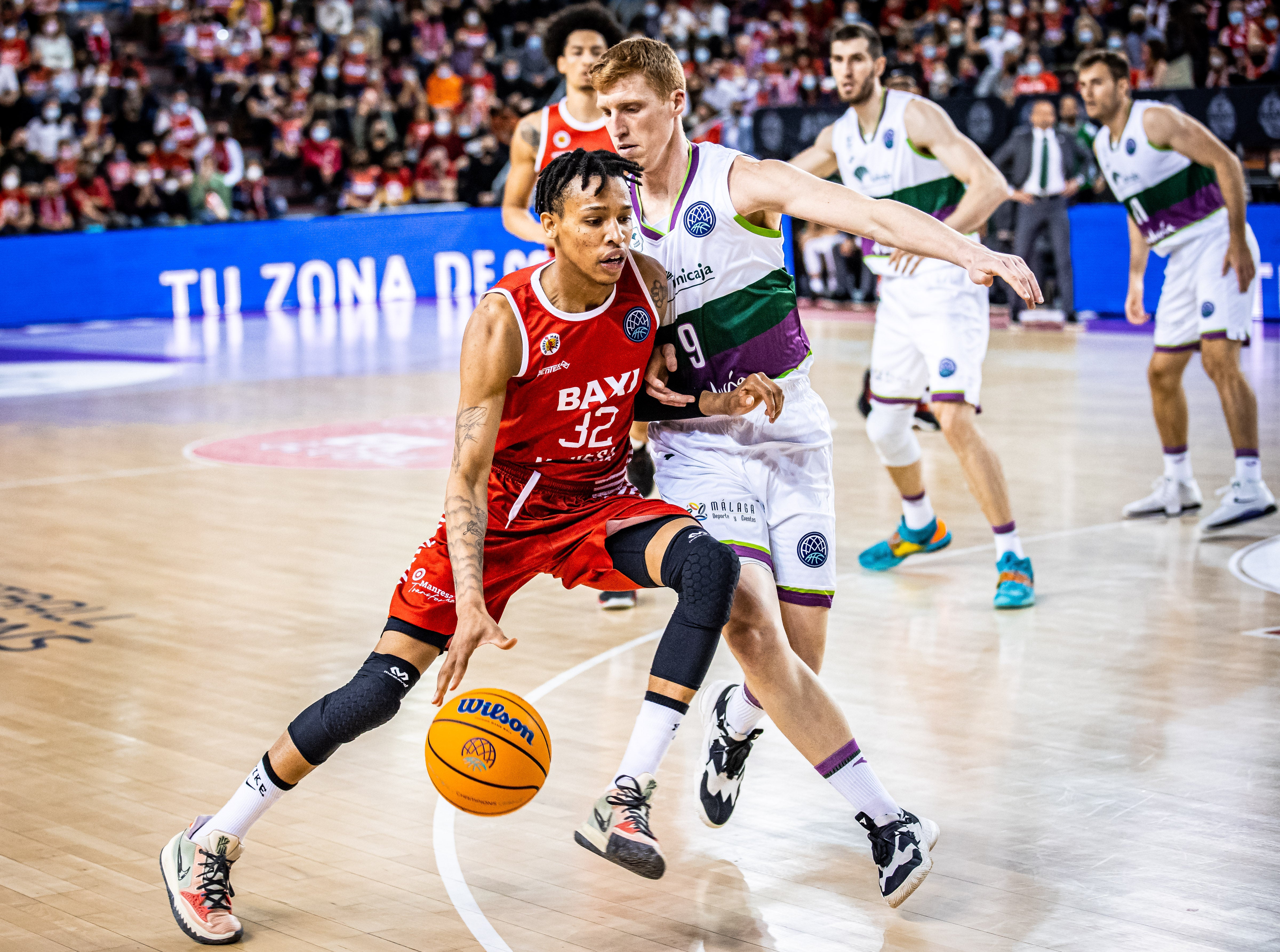 Fotos: El Manresa-Unicaja, en imágenes